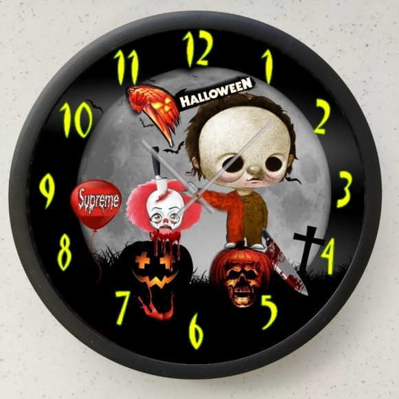 Michael Myers Halloween ends it clown clock - Picture 5 of 7